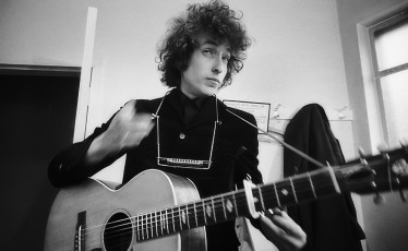 Bob Dylan, tour of Europe by Barry Feinstein (1966)