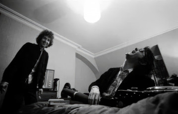 Bob Dylan, Bobby Neuwrith by Barry Feinstein (1966)