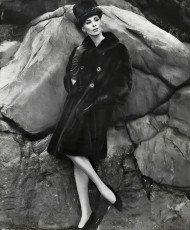 Wilhelmina Cooper by Peter Fink (1964)