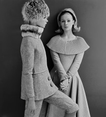 Jean Shrimpton, Celia Hammond by John French (1962)