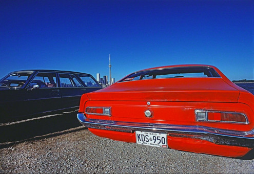 Red Car Back Toronto by Mitchell Funk (1973)