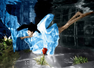 Donyale Luna by Gerard Gery (1965)