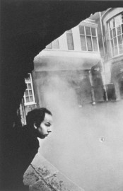 Man Looking over Balcony (Deja Vu) by Ralph Gibson (1972)