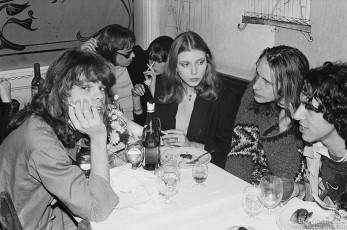 David Johansen, Bebe Buell, Todd Rundgren by Bob Gruen (1976)
