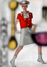 Simone d'Aillencourt by Jean-Louis Guegan (1965)