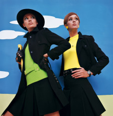 Birgit Larsen, Ina Balke (Pop Art-Fashion) by F.C. Gundlach (1966)
