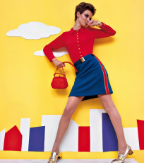 Grace Coddington (Pop Art-Fashion) by F.C. Gundlach (1967)