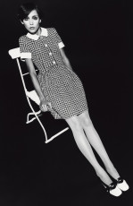 Cathy Dahmen (Op Art-Fashion) by F.C. Gundlach (1969)