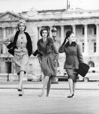 Gitta Schilling, Wilhelmina Cooper, Ingeborg Prinz by F.C. Gundlach (1966)