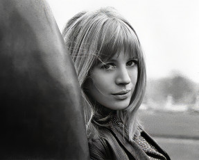 Marianne Faithfull by Jacques Haillot (1965)