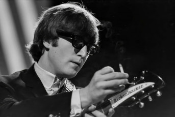 John Lennon by John Hoppy Hopkins (1964)