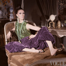 Wilhelmina Cooper by Horst P. Horst (1965)