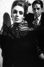 Deborah Dixon, Giuseppe Patroni Griffi (playwright) by Frank Horvat (1962)