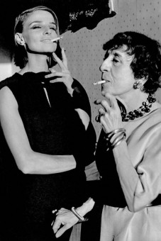 Mane-Louise (writer) with Iris Bianchi by Frank Horvat (1962)