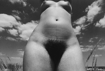 Standing Woman at Camargue #8243-10 by Eikoh Hosoe (1977)