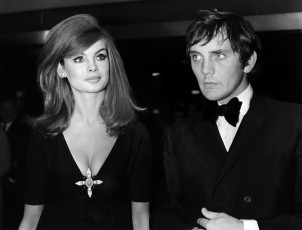 Jean Shrimpton, Terence Stamp by Trevor Humphries (1965)