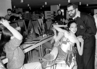 Pat Cleveland, Karl Lagerfeld by Jean-Luce Hure (1975)