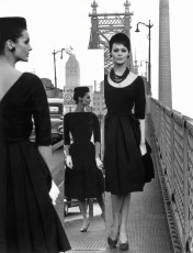 Anne St. Marie, Isabella Albonico by William Klein (1962)