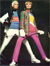 Nicole de la Marge, Maud Adams by William Klein (1966)
