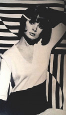 Jean Shrimpton by Peter Knapp (1965)