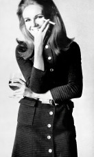 Nicole de la Marge by Peter Knapp (1966)