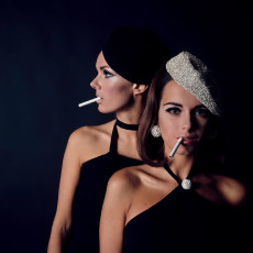 Rita Scherrer, Nicole de la Marge by Peter Knapp (1966)