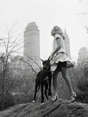 Isa Stoppi by Jacques-Henri Lartigue (1966)