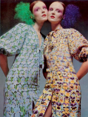 Susan Moncur, Grace Coddington by Barry Lategan (1971)