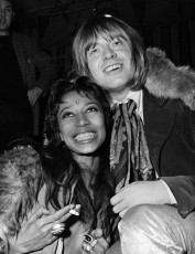 Donyale Luna, Brian Jones by Mike Lawn (1968)