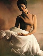 Simone d'Aillencourt by Saul Leiter (1961)