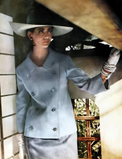 Katherine Pastrie by Saul Leiter (1965)