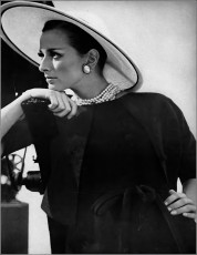 Agneta Darin by Saul Leiter (1966)