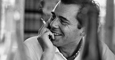 Actor Dirk Bogarde on the set of "Justine" by Patrick Lichfield (1968)