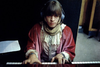 Brian Jones at Olympic Studios, London by Gered Mankowitz (1967)