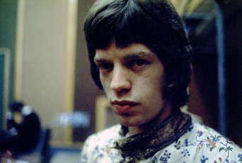 Mick Jagger at Olympic Studios, London by Gered Mankowitz (1967)