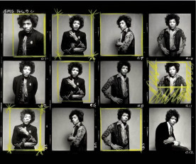 Jimi Hendrix (contacts) by Gered Mankowitz (1967)