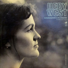 Hedy West / ACCOMPANYING HERSELF ON THE 5 STRING BANJO (1963) - photo by Jim Marshall