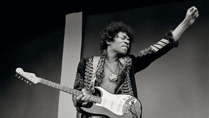 Jimi Hendrx by Jim Marshall (1967)