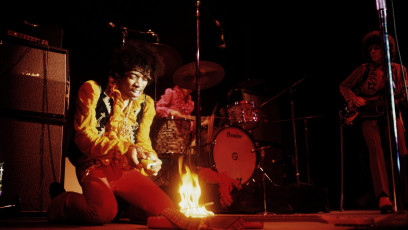 Jimi Hendrx by Jim Marshall (1967)