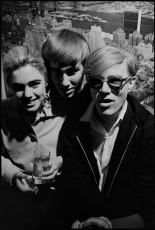 Edie Sedgwick, Chuck Wein, Andy Warhol by David McCabe (1965)