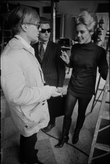 Andy, Gerard Malanga, Edie Sedgwick by David McCabe (1965)