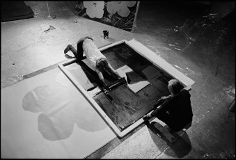 Andy Warhol, Gerard Malanga by David McCabe (1965)