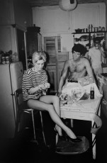 Edie Sedgwick, Roger Trudeau, Rene Ricard by David McCabe (1965)