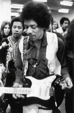 Jimi Hendrix by Fred McDarrah (1970)