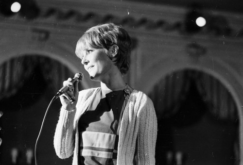 Petula Clark by Mike McKeown (1966)