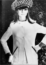 Jean Shrimpton by Frances McLaughlin-Gill (1965)