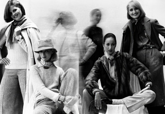 Pat Cleveland, Chris Royer by Duane Michals (1976)