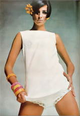 Jill Kennington by David Montgomery (1966)