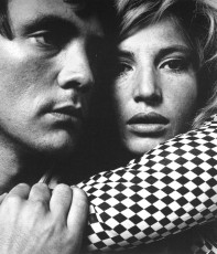 Terence Stamp, Monica Vitti by David Montgomery (1964)