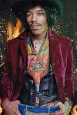 Jimi Hendrix by David Montgomery (1967)